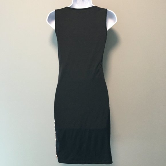 Sequin Stretchy Bodycon Dress NWOT - Picture 5 of 8